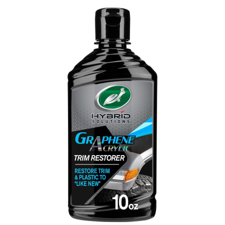 Turtle Wax Hybrid Solutions Graphene Acrylic Liquid Trim Restorer-For Faded and Dull Car Trims and Plastic 53838 Turtle Wax Hybrid Solutions Graphene Acrylic Liquid Trim Restorer-For Faded and Dull Car Trims and Plastic 53838
